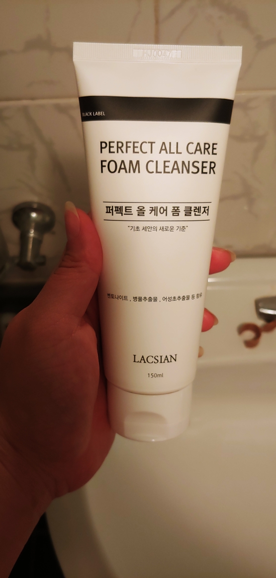 完美全护洁面泡沫的真实用户使用照片