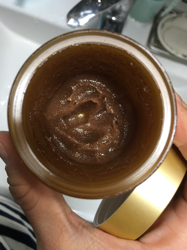 Real user review photo of Intensive Sugar Scrup