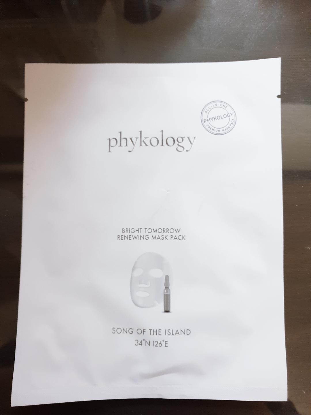 파이콜로지 (phykology) 브라이트 투모로우 리뉴잉 마스크팩 review image