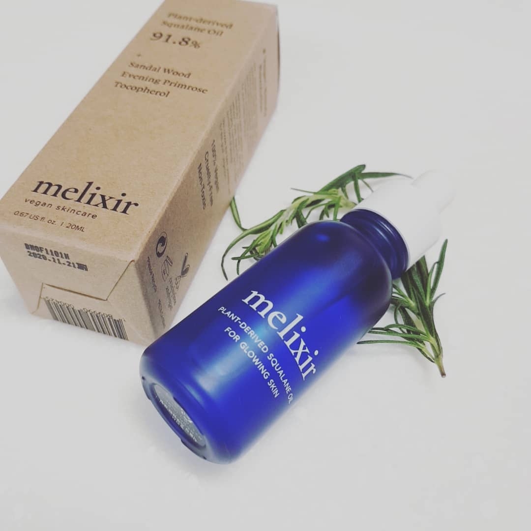 Real user review photo of Vegan Squalane Face Oil