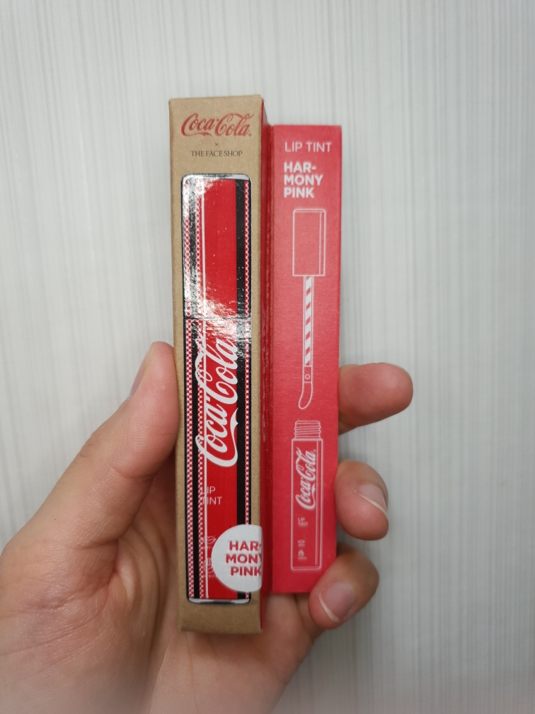 THEFACESHOP Coca-Cola Lip Tint [03 Harmony Pink] (Coca-Cola Edition) review image