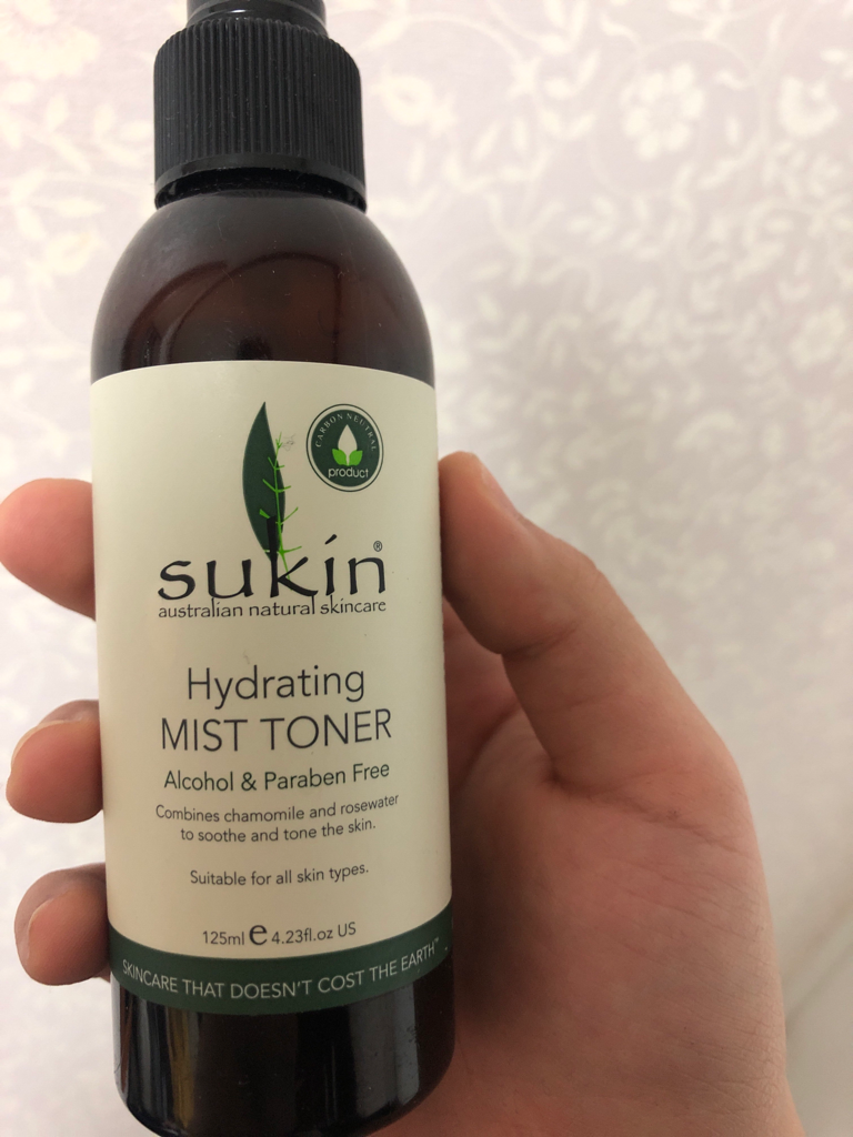 保湿喷雾爽肤水的真实用户使用照片