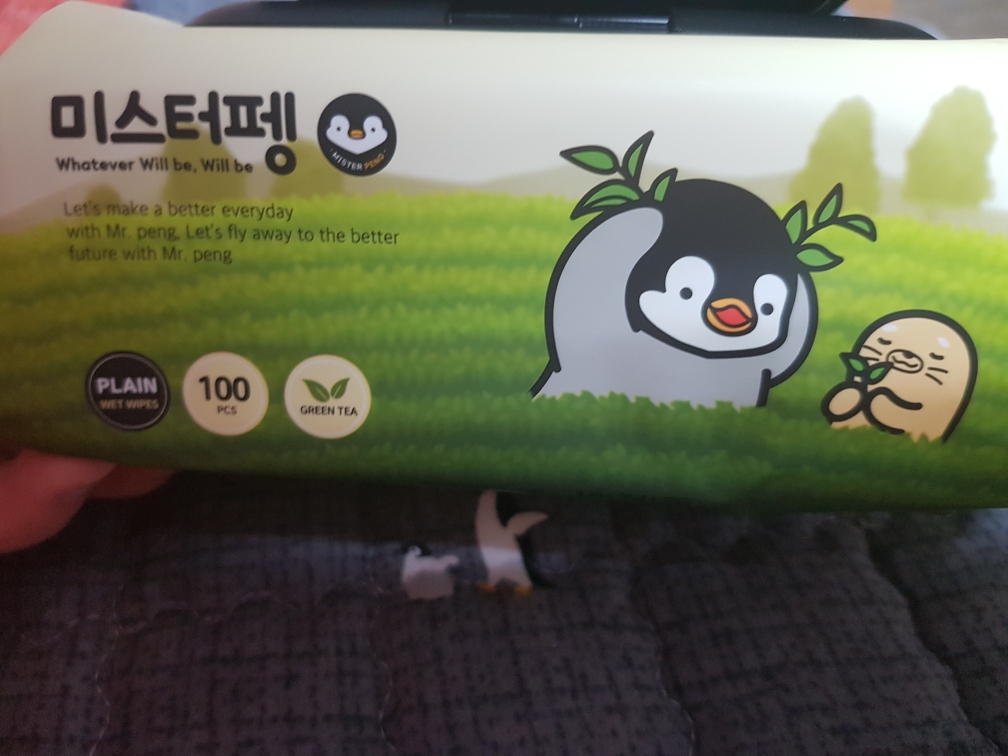 미스터펭 (Mr.PENG) 제주 녹차 아기물티슈 review image
