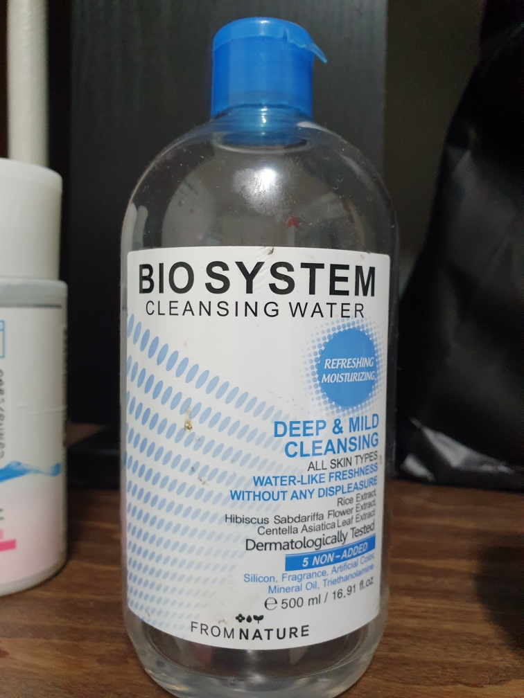 生物系统温和清洁水的真实用户使用照片
