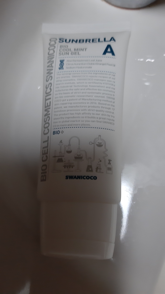 스와니코코 (SWANICOCO) 바이오 쿨 민트 썬 젤 [SPF50+/PA+++] review image