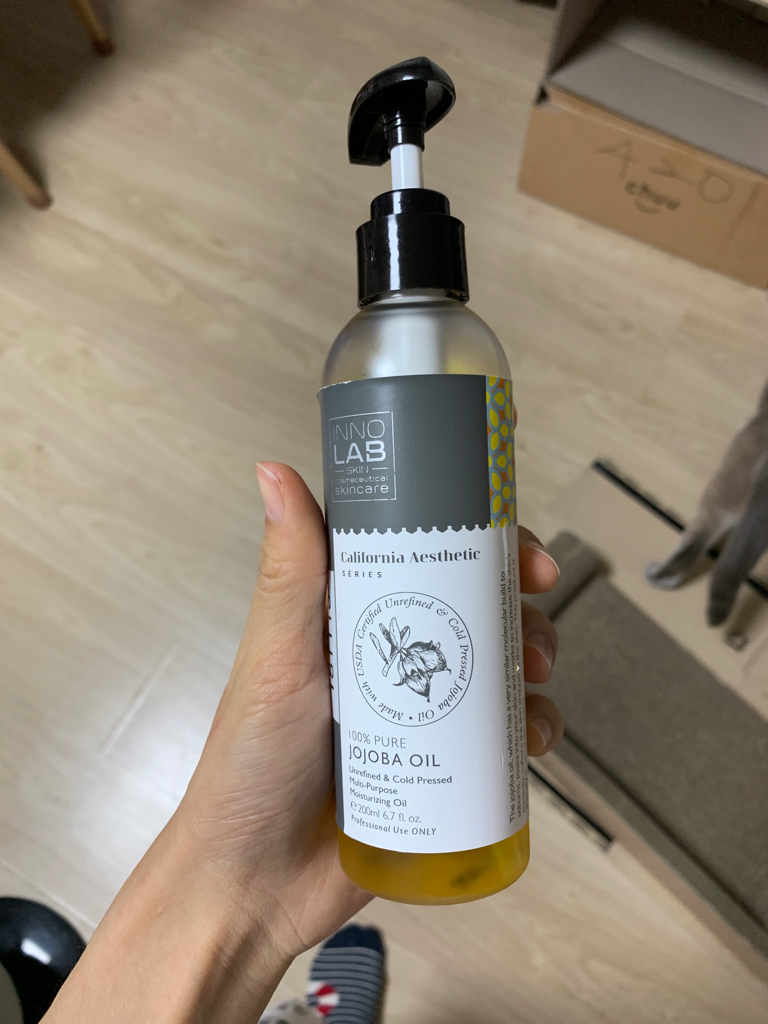 新100%有机荷荷巴油的真实用户使用照片