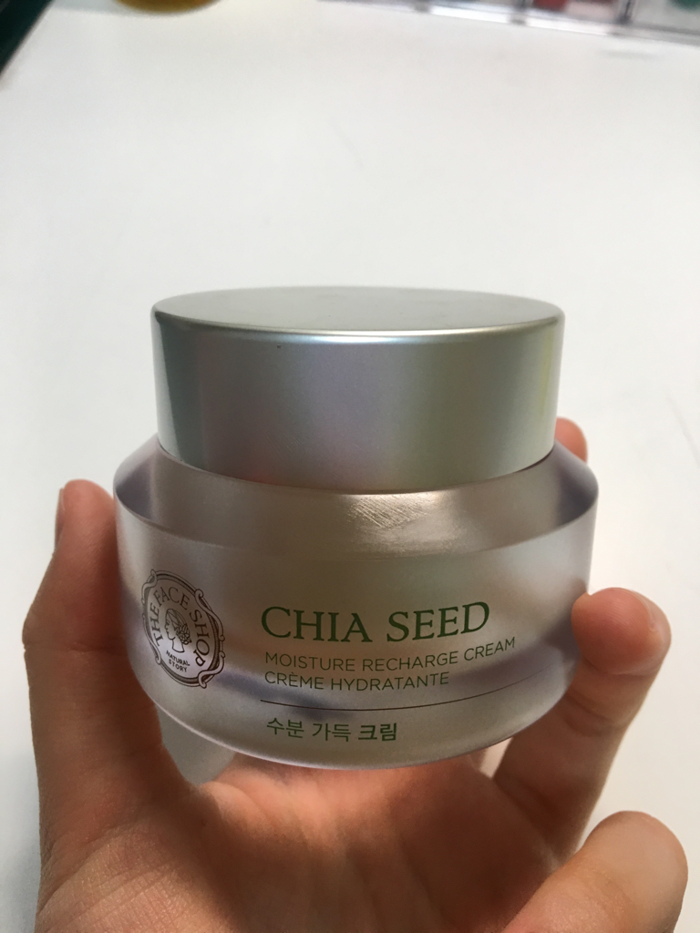 THEFACESHOP Chia seed moisture-filled cream review image
