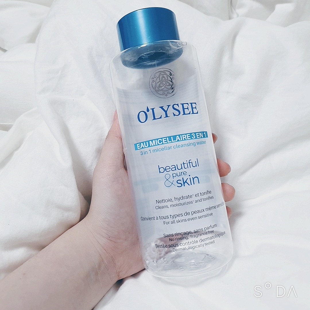 3in1 微细胞洁面水的真实用户使用照片