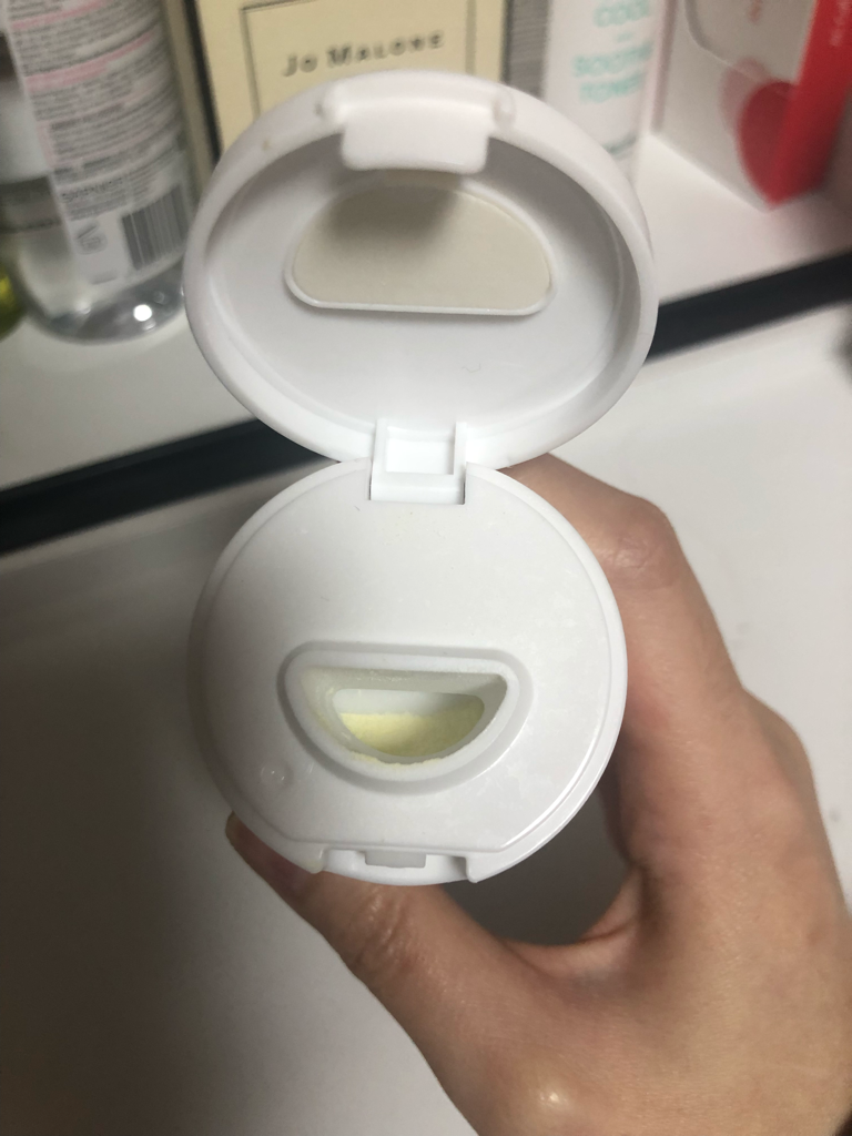 Real user review photo of Treatment Enzyme Peel Cleansing Powder