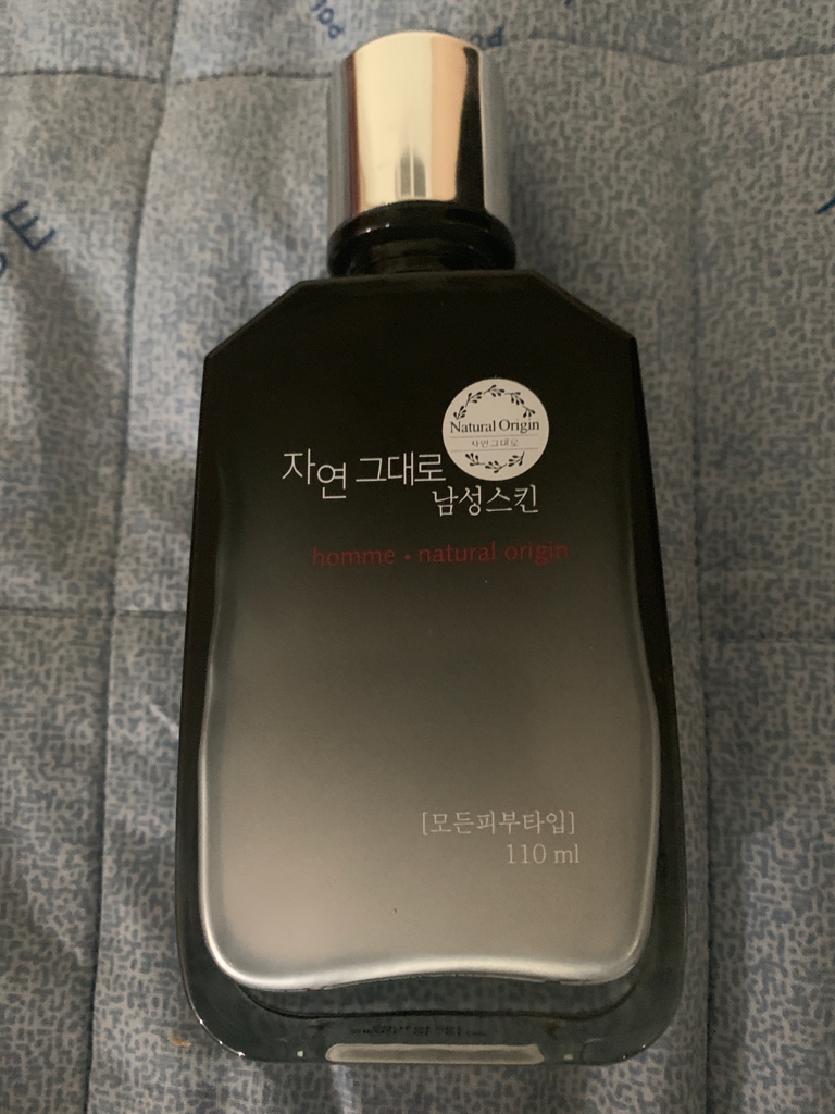 자연그대로 (NaturalOrigin) 남성용 스킨 review image