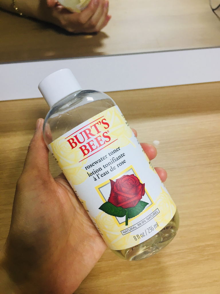BURT'SBEES rose water toner review image