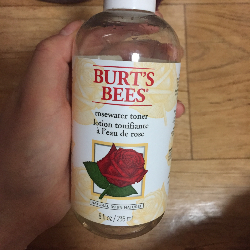 BURT'SBEES rose water toner review image