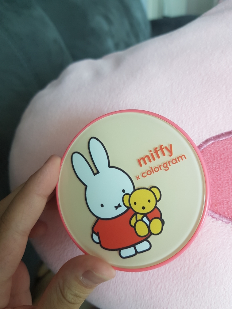 Real user review photo of Miffy Edition Born Gogo Cover Cushion [No. 21 Brightly Gogo]