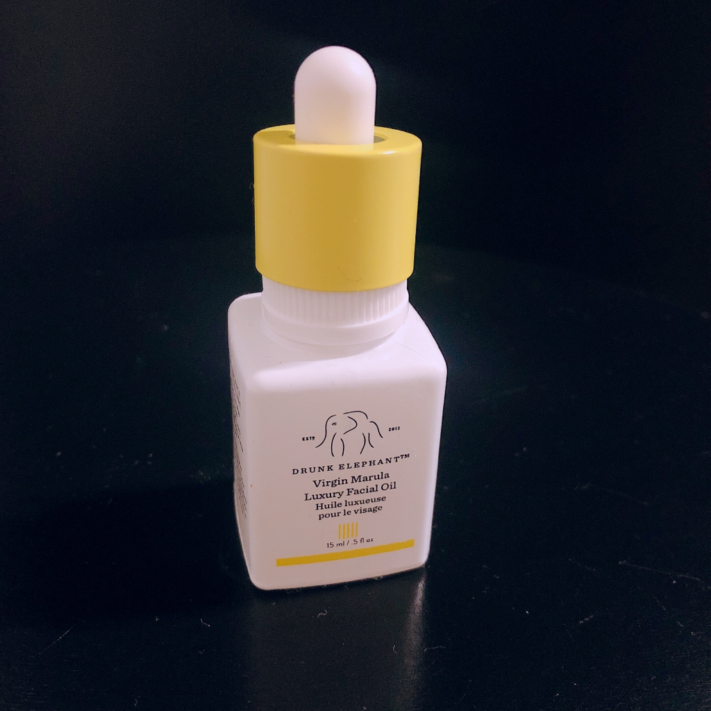 Real user review photo of Virgin Marula Luxury Facial Oil
