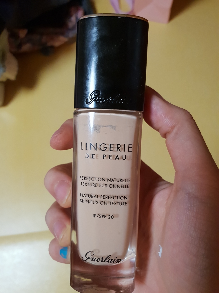 Real user review photo of Lingerie de Peau Foundation [SPF20] [01N Très Clair]