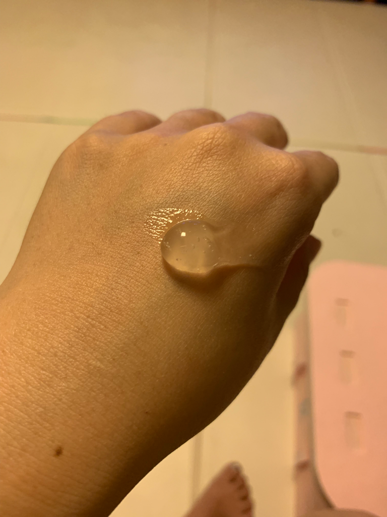 保湿平衡舒缓凝胶的真实用户使用照片