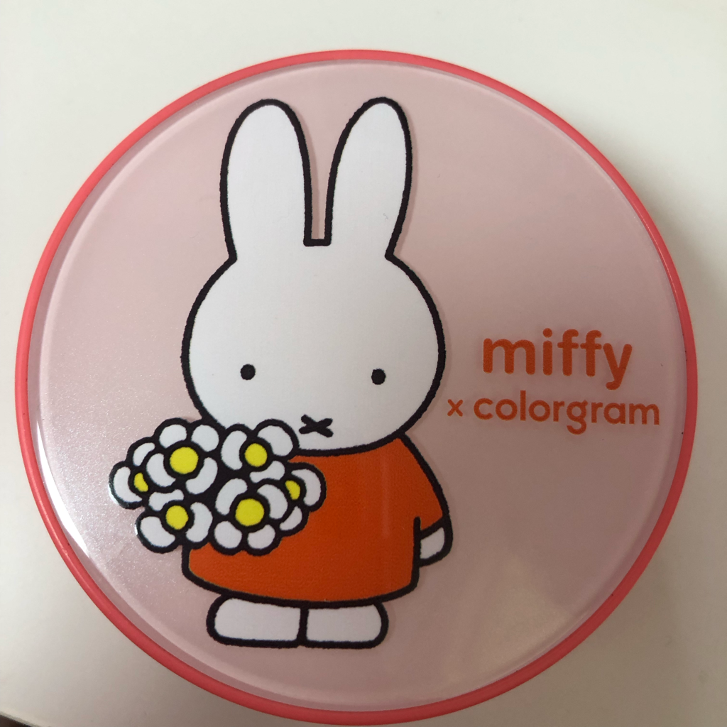 colorgram Miffy Edition Born Gogo Cover Cushion [No. 21 Brightly Gogo] review image