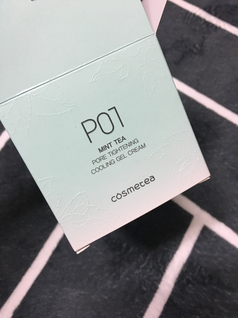 코스메티 (cosmetea) 민트티 포어 타이트닝 쿨링 젤 크림 review image