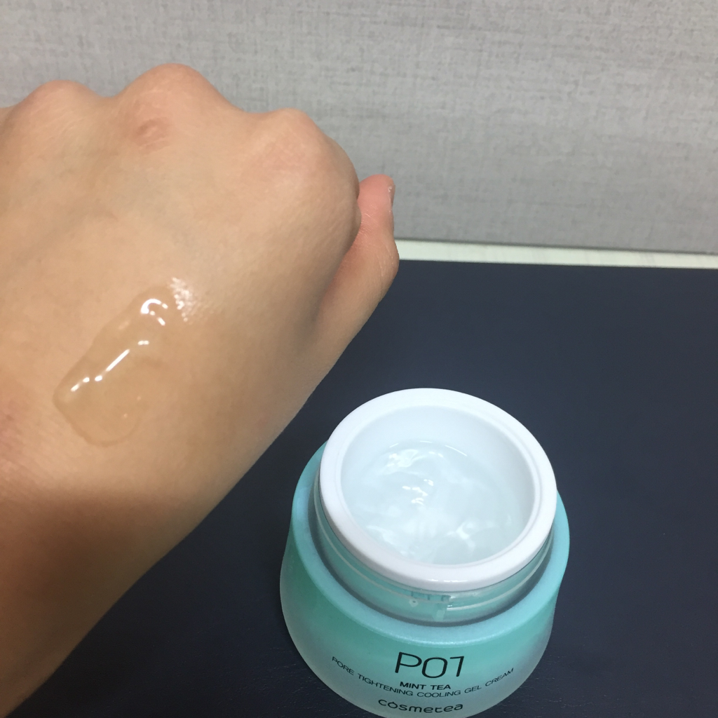 코스메티 (cosmetea) 민트티 포어 타이트닝 쿨링 젤 크림 review image