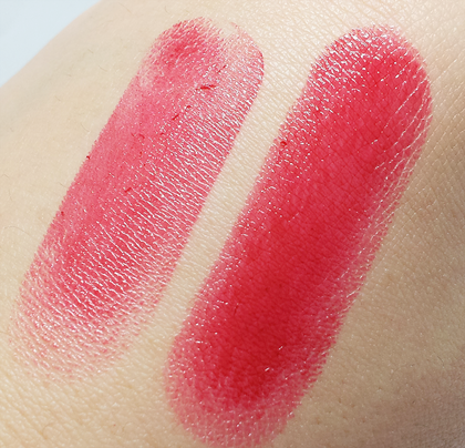 Real user review photo of Water Sliding Tint [No. 6 Wild Strawberry]