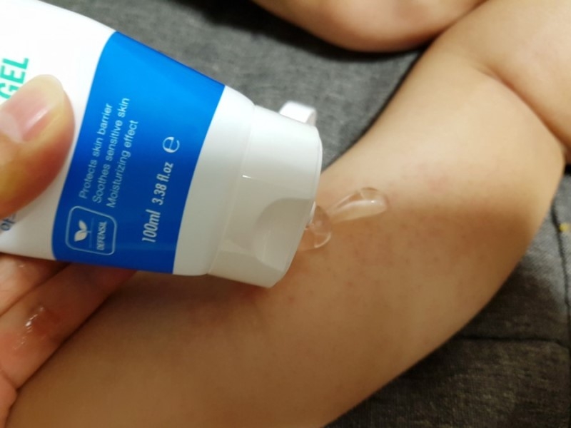 水漾舒缓凝胶的真实用户使用照片