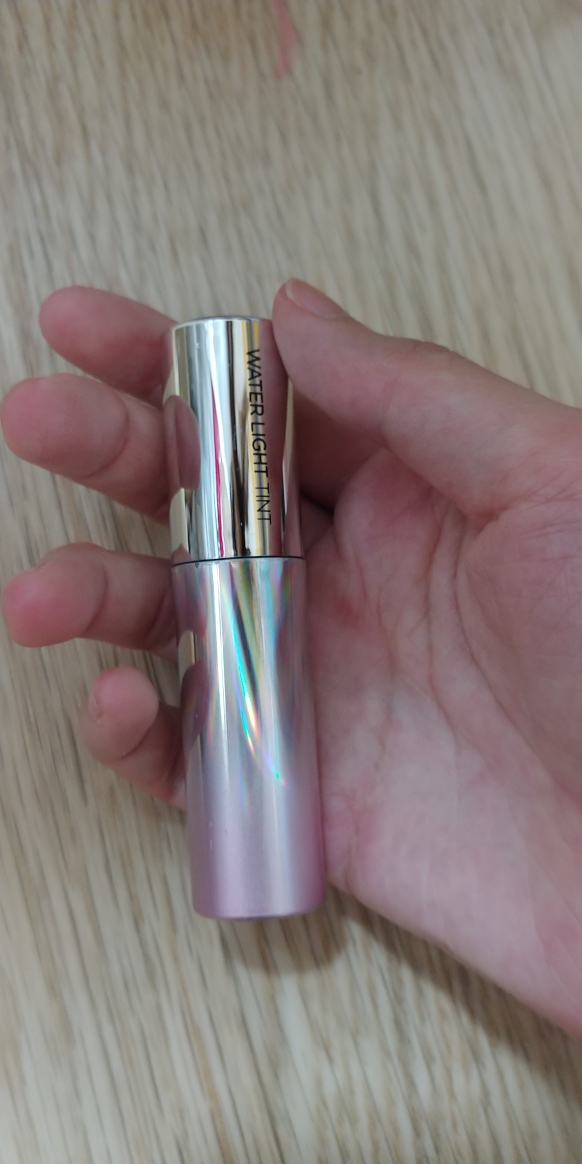Real user review photo of Water glow tint [RD02 Half-asleep peach]