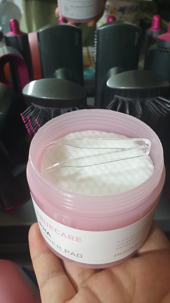 Real user review photo of True Care PHA Toner Pad