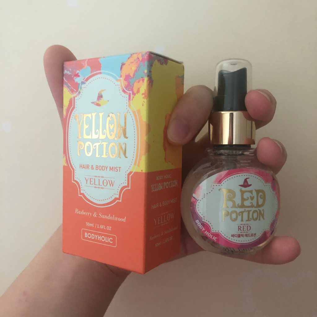 身体喷雾 [红色药水］的真实用户使用照片