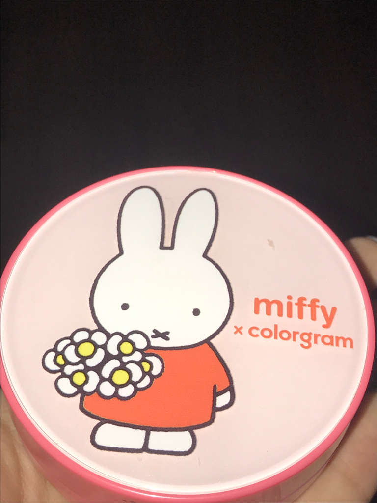 colorgram Miffy Edition Born Gogo Cover Cushion [No. 21 Brightly Gogo] review image