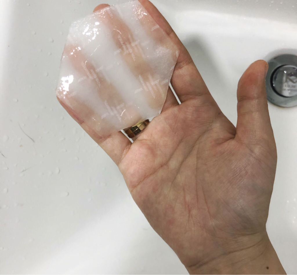 极限冻结面膜的真实用户使用照片