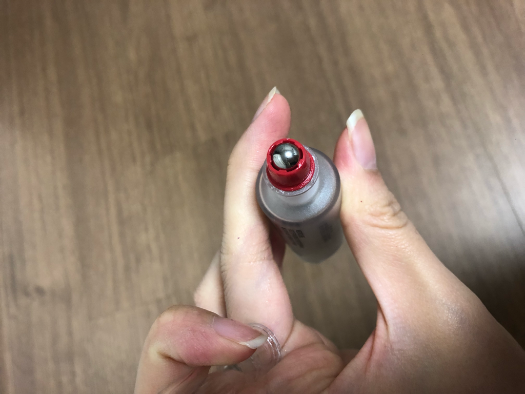 Real user review photo of Red Erasing Spot Serum