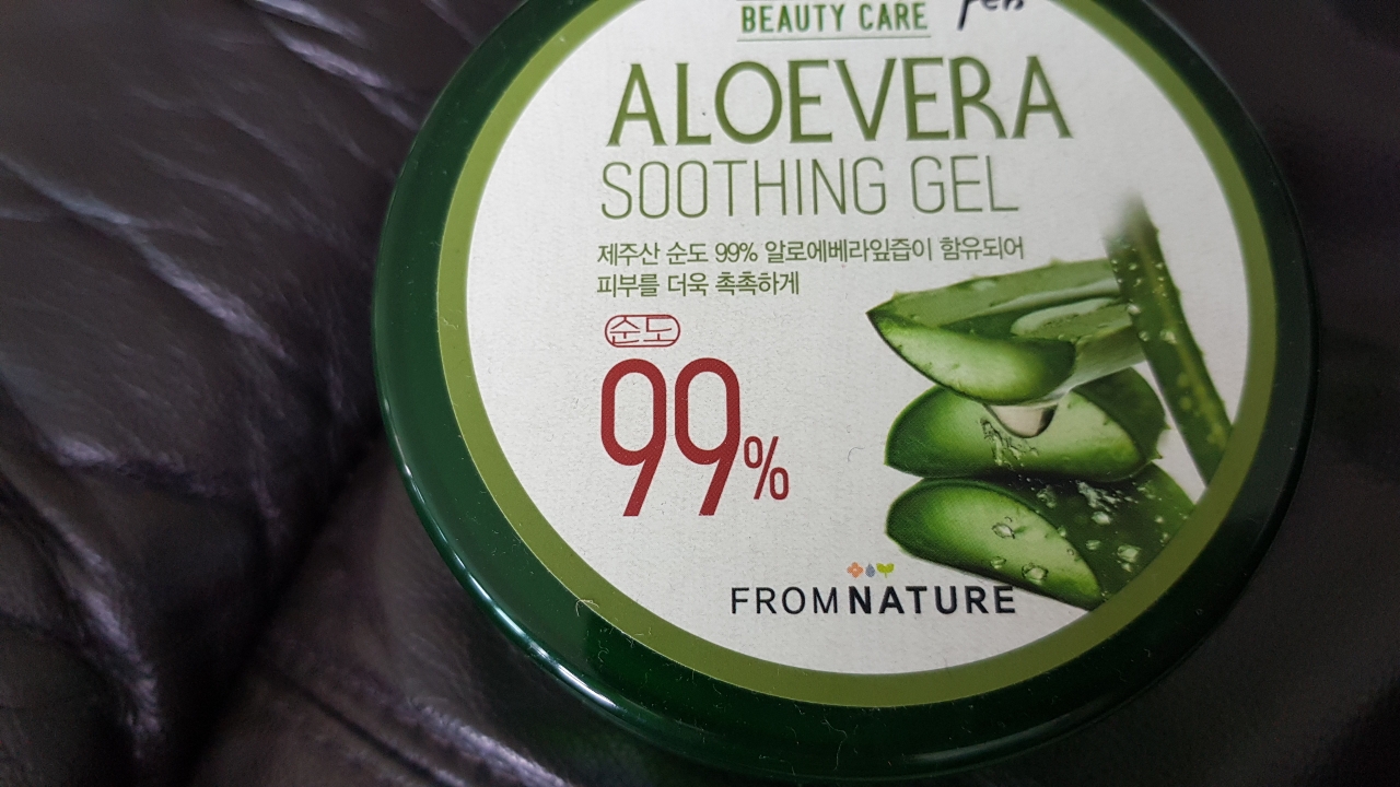 Real user review photo of Aloe Vera 98% Soothing Gel