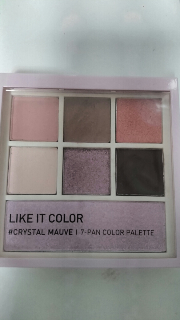Real user review photo of Crystal Mauve Color Palette