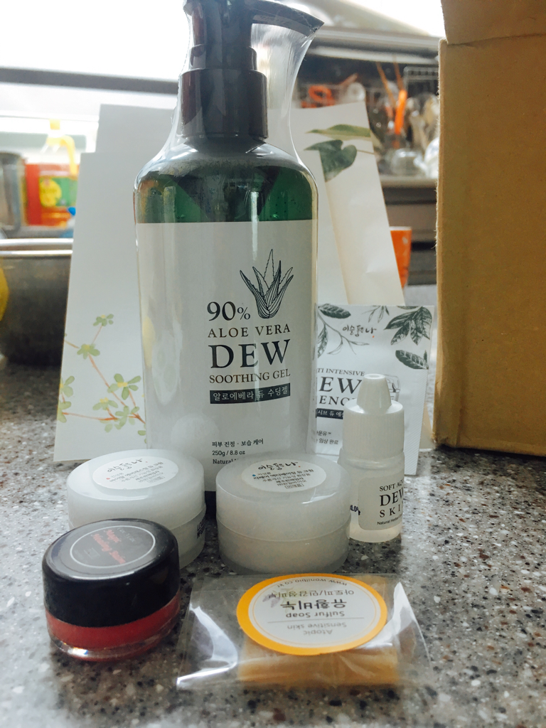 90%芦荟露保湿凝胶的真实用户使用照片
