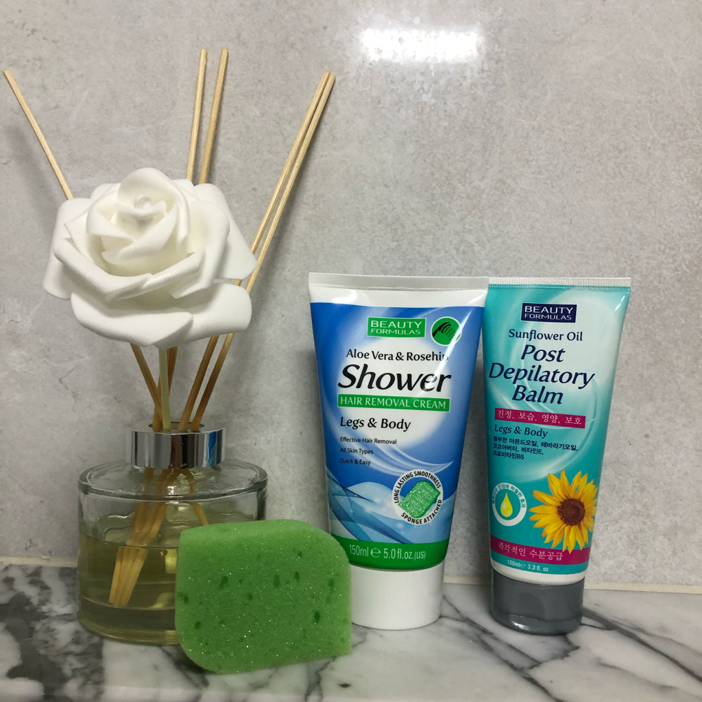뷰티포뮬라 (BEAUTYFORMULAS) 알로에베라&로즈힙 샤워 제모크림 review image