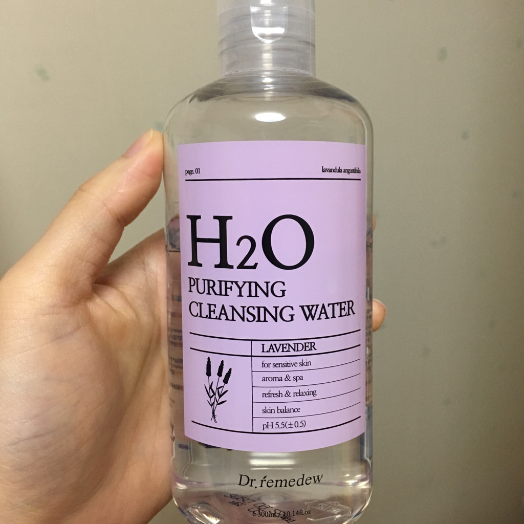 Dr.remedew H20 净化洁面水 common.review image