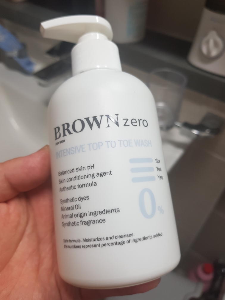 브라운 (BROWN) 포 베이비 제로 인텐시브 탑투토워시 review image