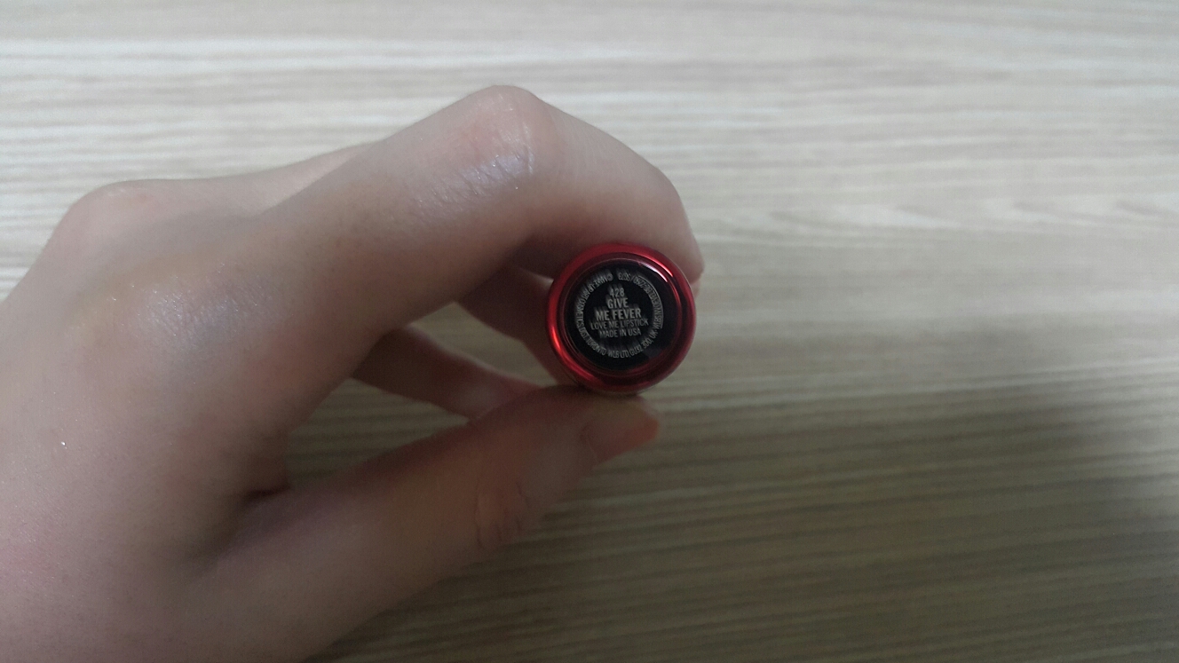 Real user review photo of Love Me Lipstick [Give Me Fever]