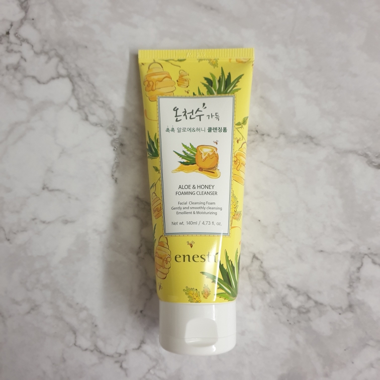 에네스티 (enesti) 온천수가득 촉촉 알로에&허니 클렌징폼 review image