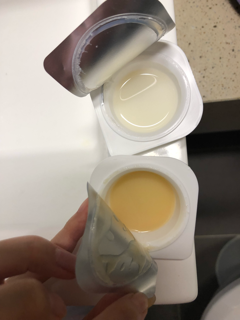 Real user review photo of Milk Toning Peel Plus