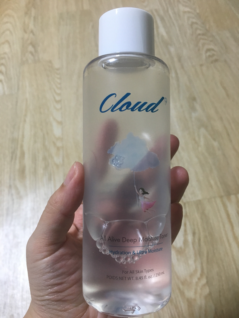클라우드9 (Cloud9) 올 얼라이브 딥 모이스처 토너 review image