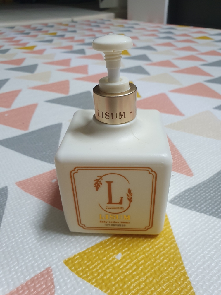 芝麻叶日用婴儿乳液的真实用户使用照片