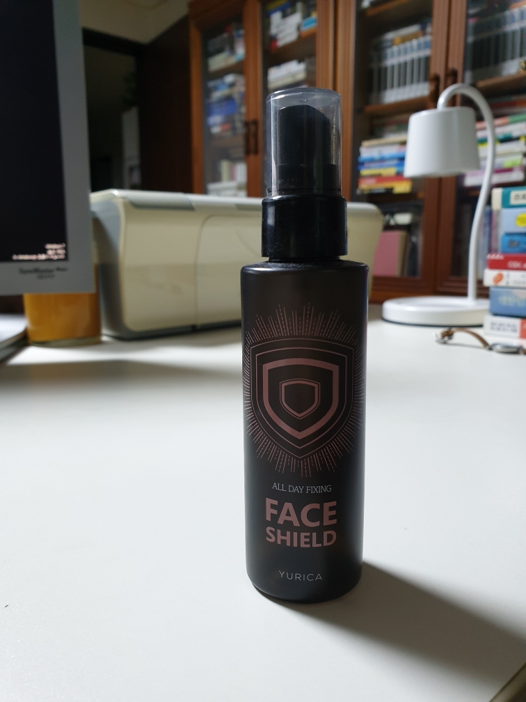 Real user review photo of face shield