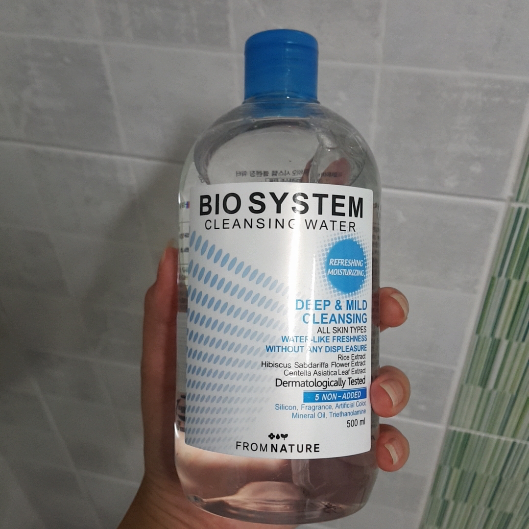 生物系统温和清洁水的真实用户使用照片