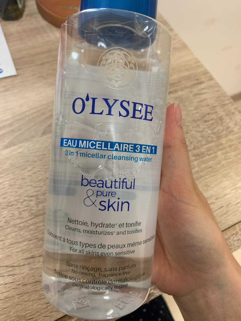 3in1 微细胞洁面水的真实用户使用照片