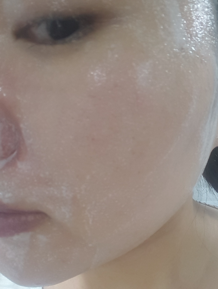 Real user review photo of 180°Face Wash