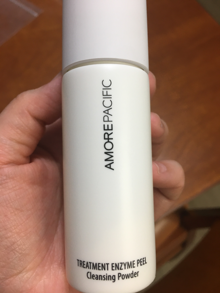 Real user review photo of Treatment Enzyme Peel Cleansing Powder