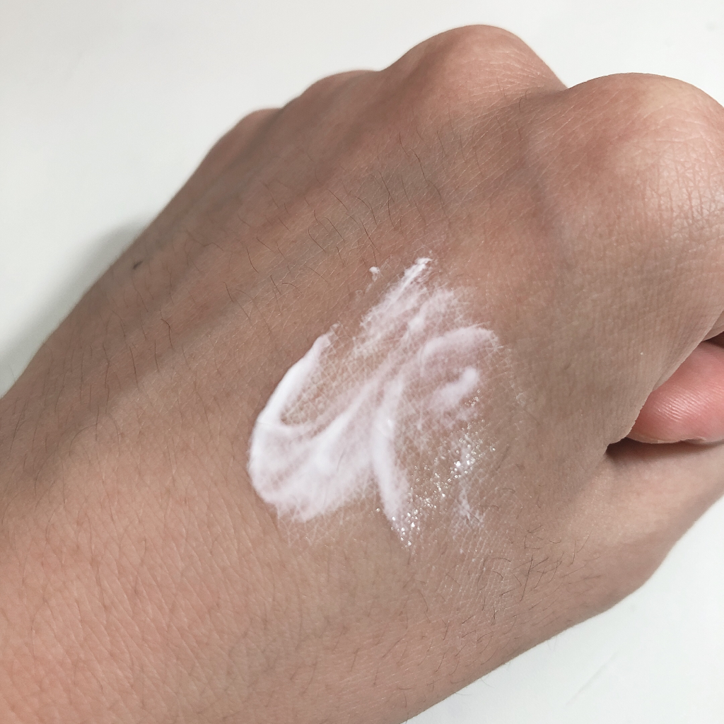 Real user review photo of Aloe Sun Protection Cream [SPF50+/PA+++]