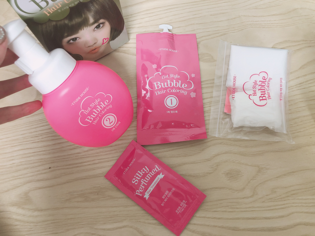 에뛰드 (ETUDE) 핫 스타일 버블 헤어 컬러링 [GR07 카키브라운] review image