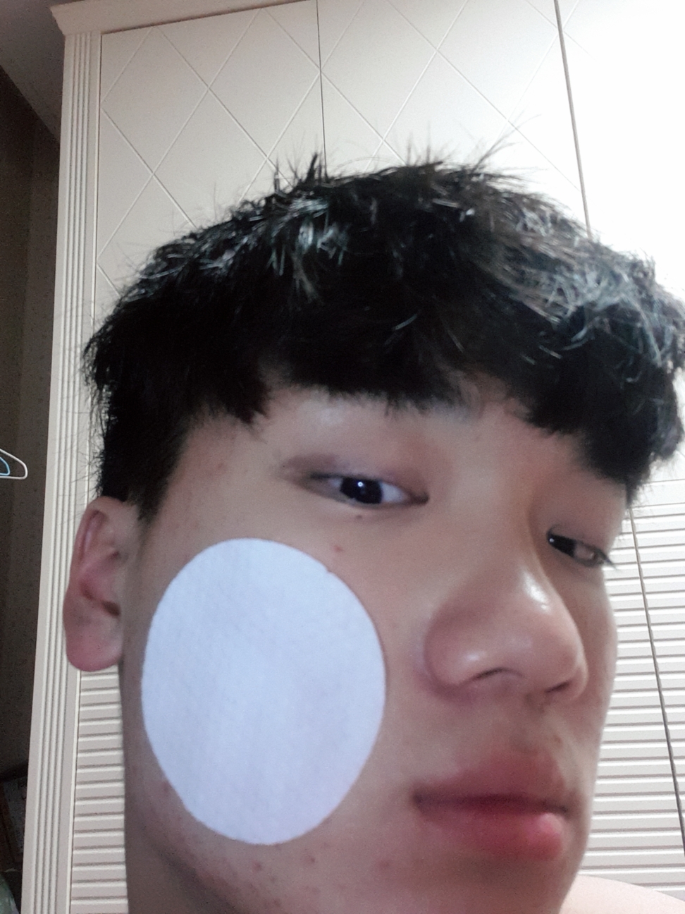 蝉蜕霜护肤垫的真实用户使用照片